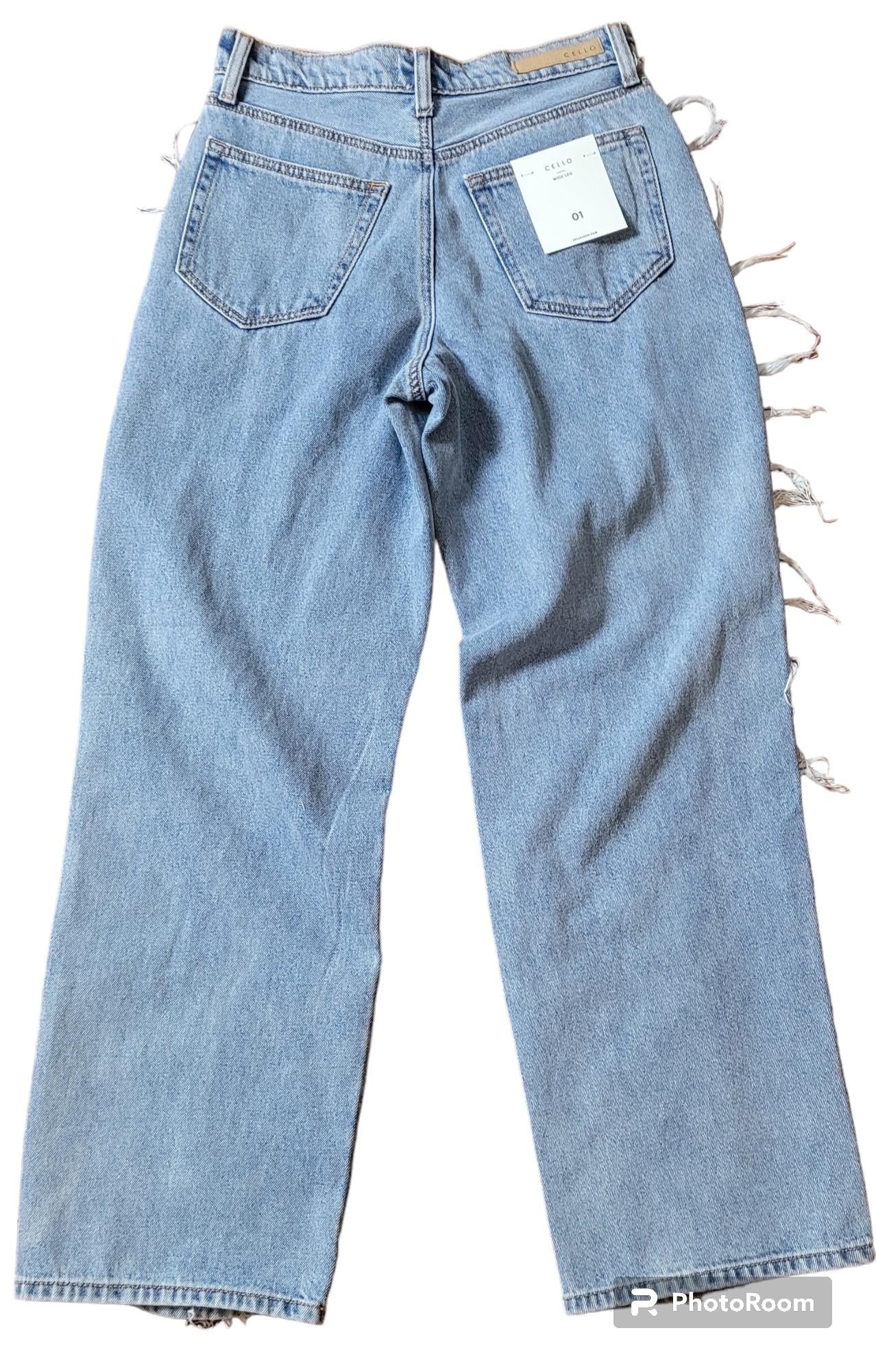 Distressed Denim Jeans