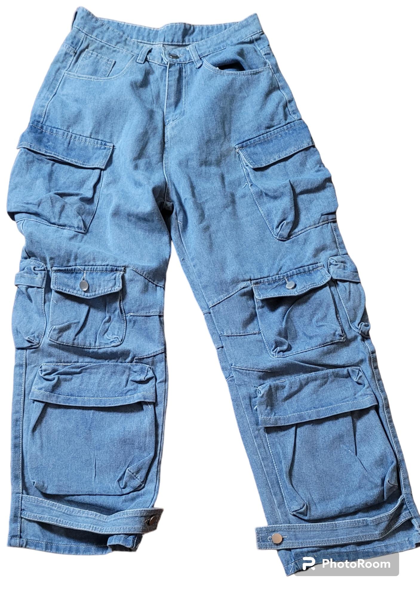 Cargo Lt Blu Jeans